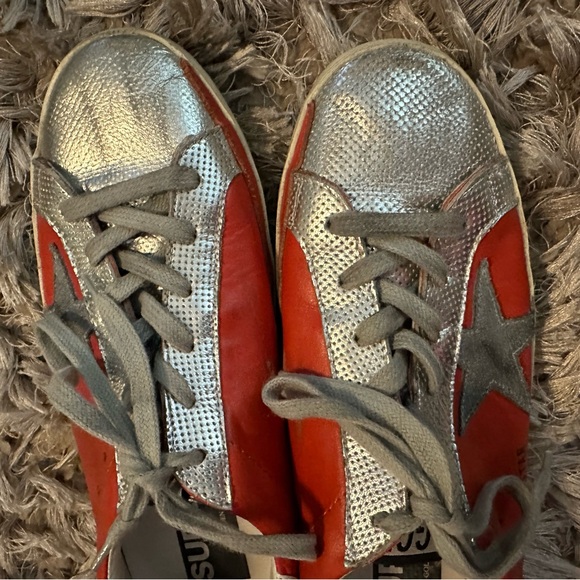 Golden Goose Superstar Tennis Shoes Size 37 size 7 - Picture 4 of 5